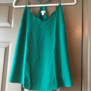 J.Crew Factory Scalloped Cami Top